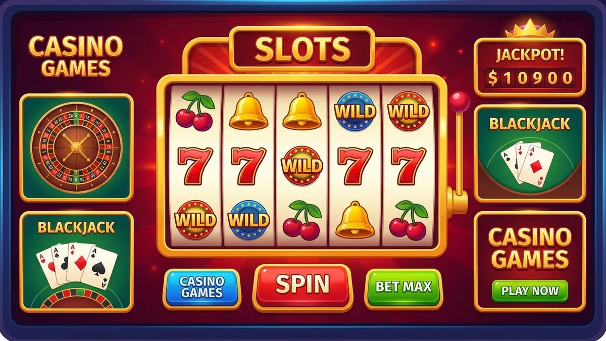 Casino games at Lucky Hills